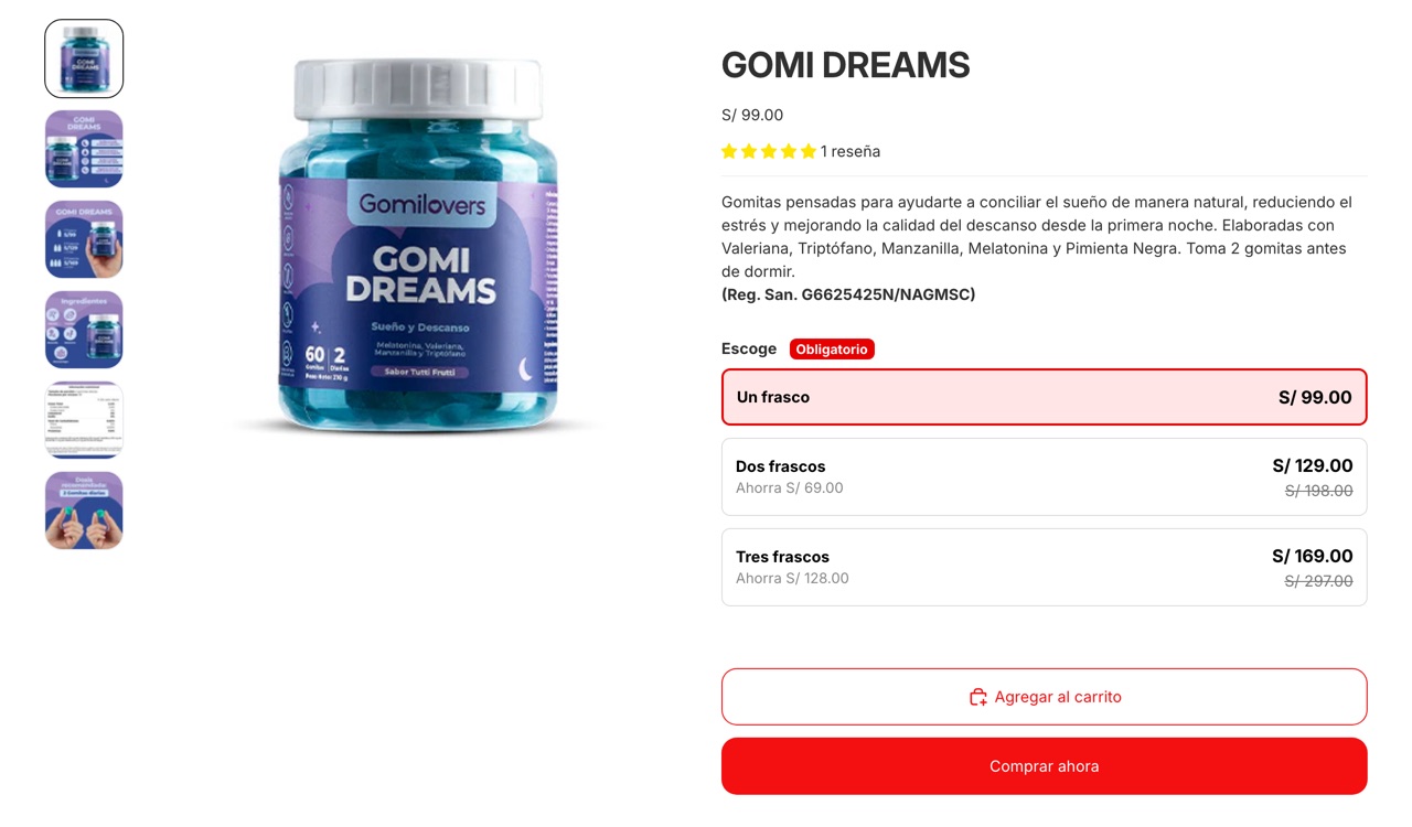 Buy box de Gomi Dreams